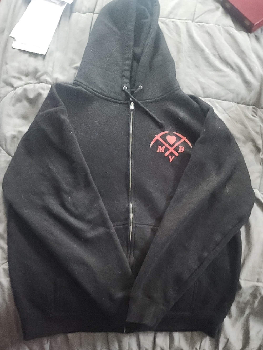 My Bloody Valentine Zip Up Hoodie - Picture 2 of 6